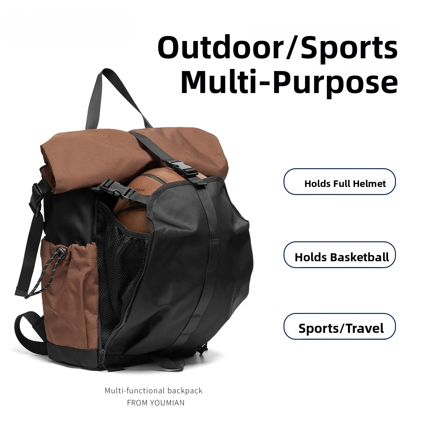 Large Capaci Outdoor Sports Climbing Bapa Men's Cuter Bag Bookbag Travel Durable Water Resistant Double oulder Bag
Large Capaci Outdoor Sports Climbing Bapa Men's Cuter Bag Bookbag Travel Durable Water Resistant Double oulder Bag