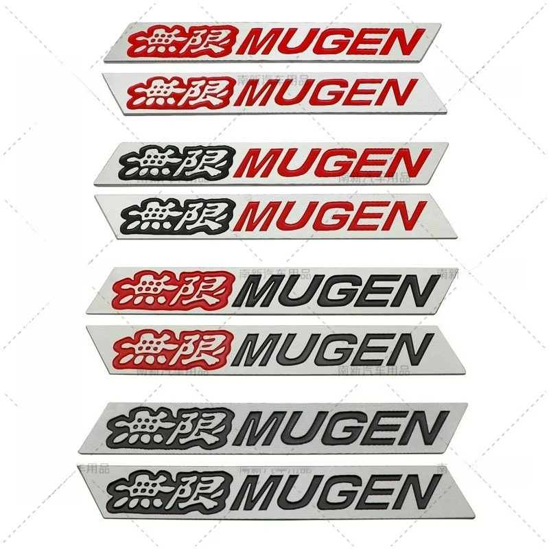 High-quality Automotive Modification Metal Aluminum Car Stickers Japanese MUGEN Scratch Cover Car Decoration Accessories
High-quality Automotive Modification Metal Aluminum Car Stickers Japanese MUGEN Scratch Cover Car Decoration Accessories