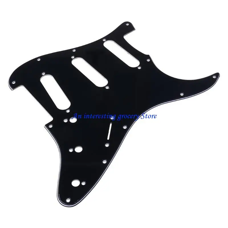 652D 1set SSS Electric Guitar Pickguard Back Plate Pickup Cover Knobs Tips For St SQ
652D 1set SSS Electric Guitar Pickguard Back Plate Pickup Cover Knobs Tips For St SQ