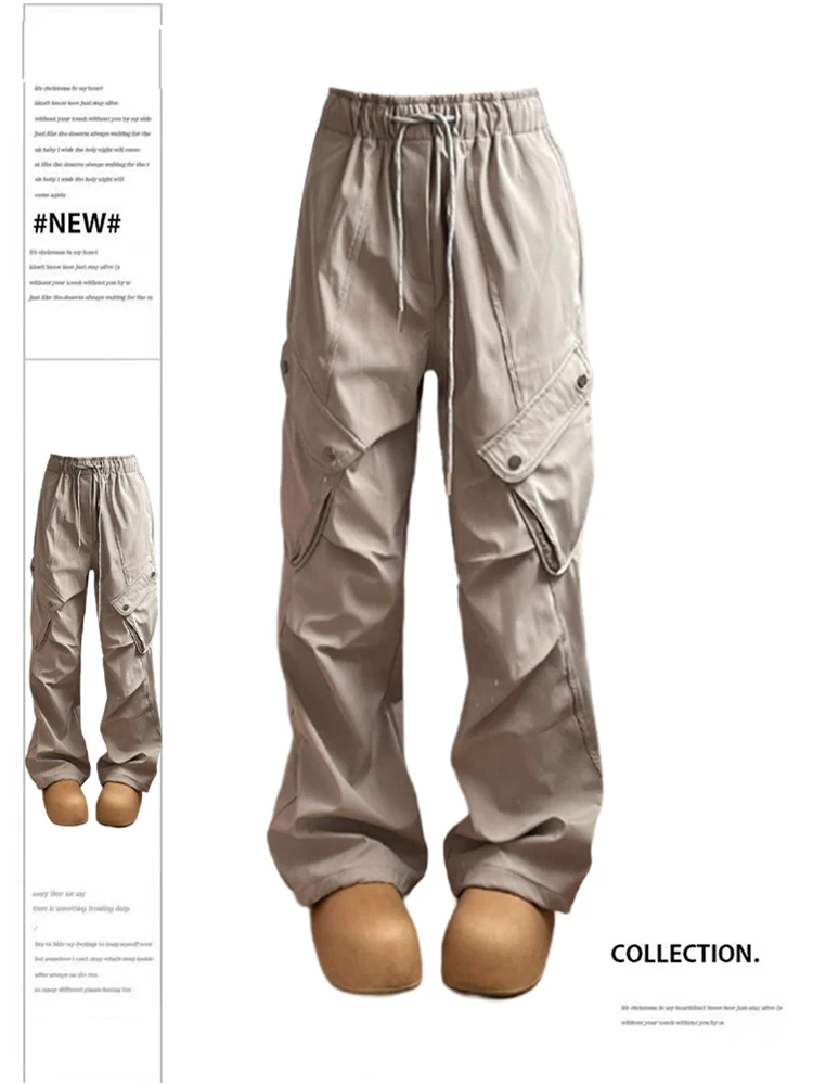 Women Pants Vintage Y2k 90s Aesthetic Harajuku Oversize Parachute Pants Streetwear High Waist Baggy Trousers 2000s Clothes 2024
Women Pants Vintage Y2k 90s Aesthetic Harajuku Oversize Parachute Pants Streetwear High Waist Baggy Trousers 2000s Clothes 2024