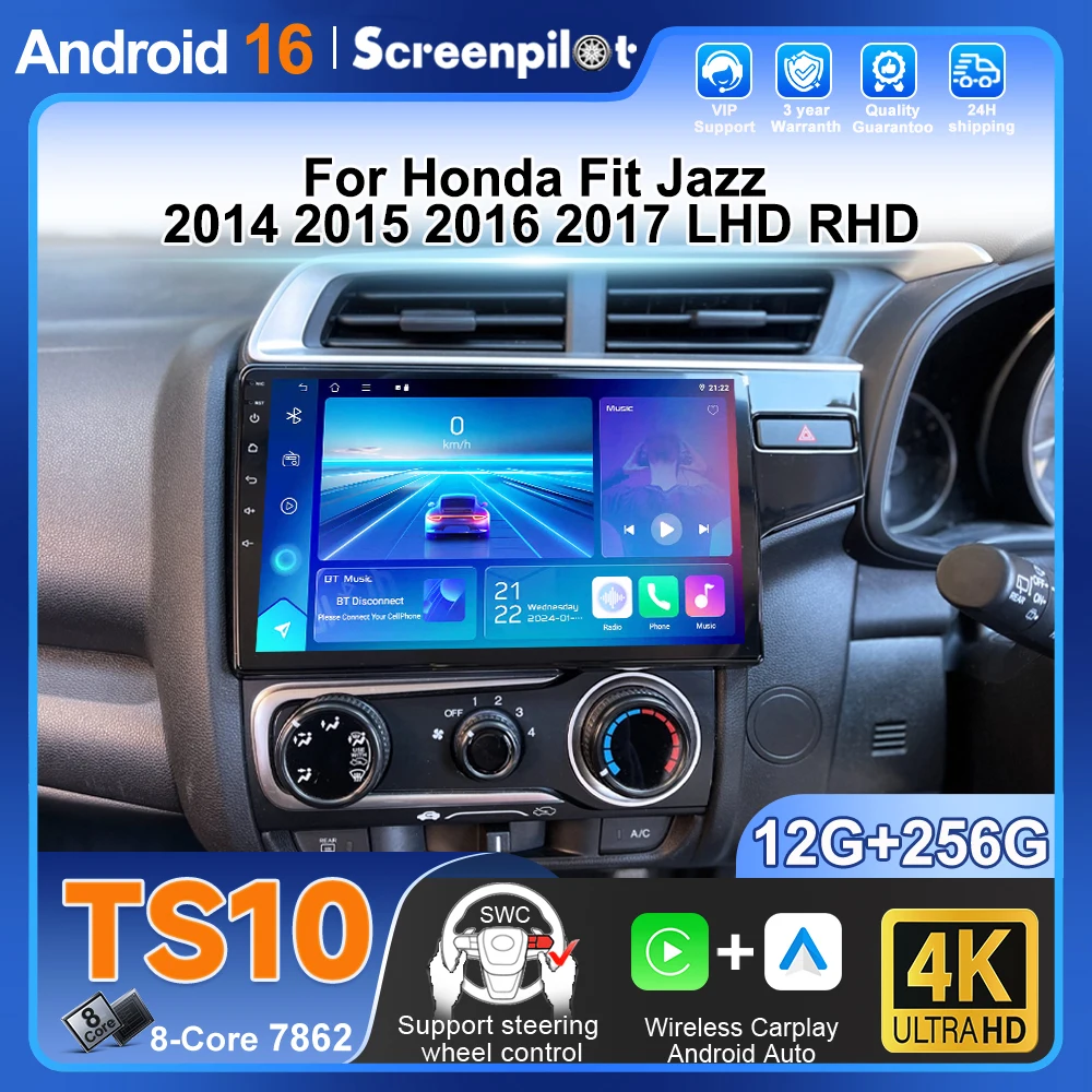 Car Radio For Honda Fit Jazz 2014 2015 2016 2017 Lhd Rhd Android 16 Multimedia Video Player Navigation Stereo Gps 5g No 2din
Car Radio For Honda Fit Jazz 2014 2015 2016 2017 Lhd Rhd Android 16 Multimedia Video Player Navigation Stereo Gps 5g No 2din