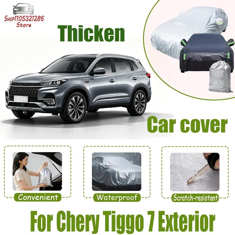 For Chery Tiggo 7 Exterior Car Cover Outdoor Protection Full Car Covers Waterproof Sunshade Anti UV Snow Cover Car cover
For Chery Tiggo 7 Exterior Car Cover Outdoor Protection Full Car Covers Waterproof Sunshade Anti UV Snow Cover Car cover