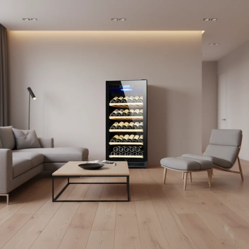 Factory Direct 228L 80 Bottles Wine Cabinet Wine Cooler Wine Cellar Cabinet
Factory Direct 228L 80 Bottles Wine Cabinet Wine Cooler Wine Cellar Cabinet