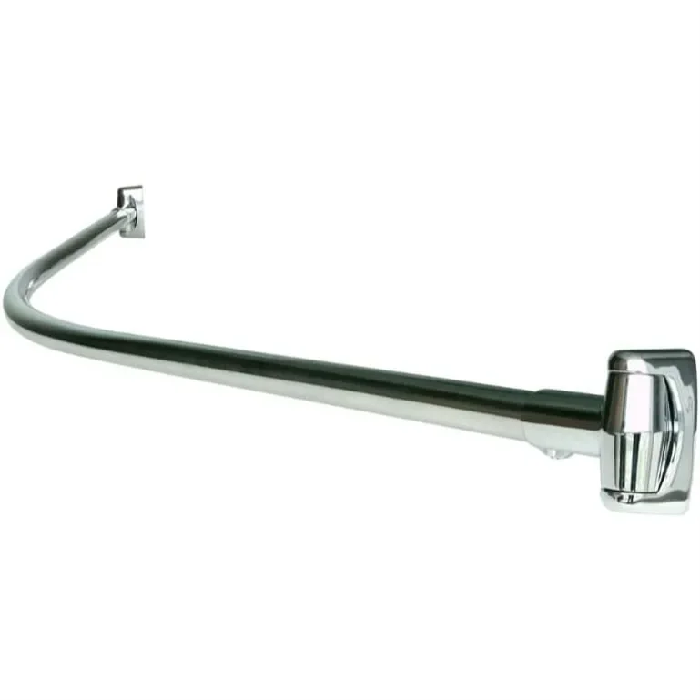 60-Inch Stainless Steel Curved Shower Curtain Rod, Rust Proof Chrome Plated Non-Telescoping Wall Mounted
60-Inch Stainless Steel Curved Shower Curtain Rod, Rust Proof Chrome Plated Non-Telescoping Wall Mounted