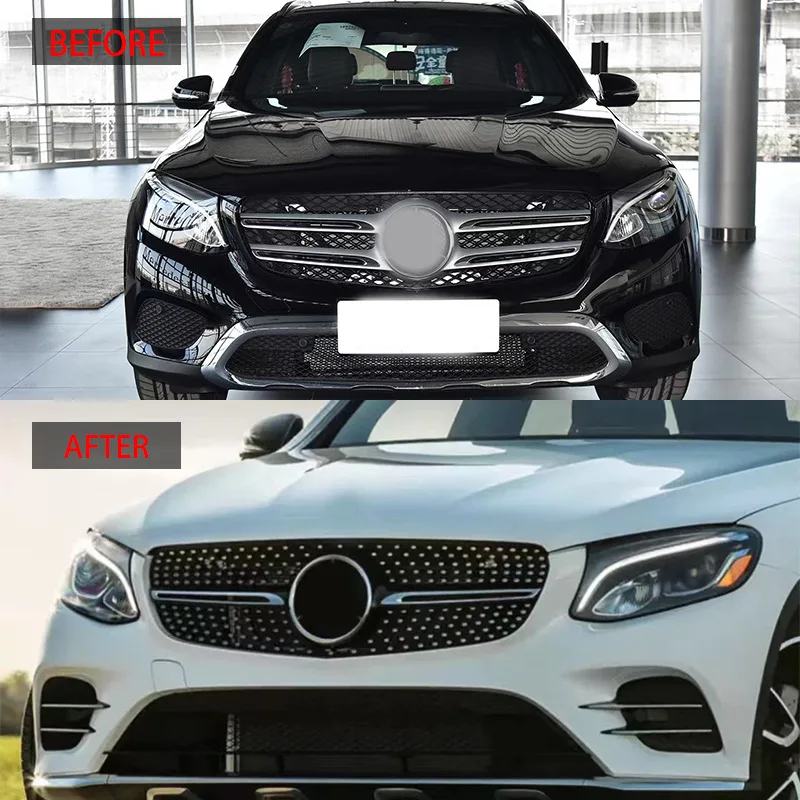 For 2016-2019 Mercedes GLC X253 Starry Sky Style Racing Grille Body Kit Original Replacement
For 2016-2019 Mercedes GLC X253 Starry Sky Style Racing Grille Body Kit Original Replacement