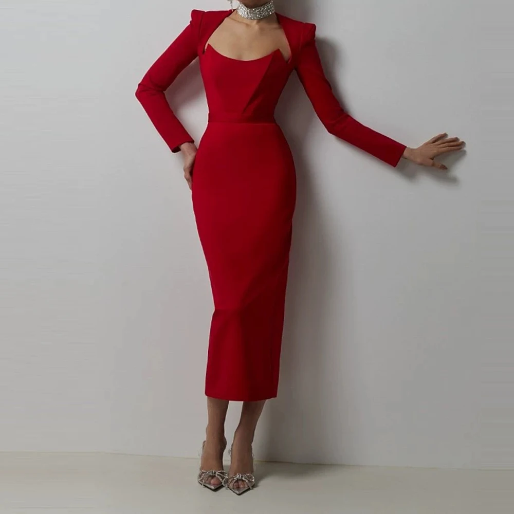 Women's autumn and winter temperament Hepburn style dress square neck horn shoulder long sleeve bandage dress-GZXX1080
Women's autumn and winter temperament Hepburn style dress square neck horn shoulder long sleeve bandage dress-GZXX1080