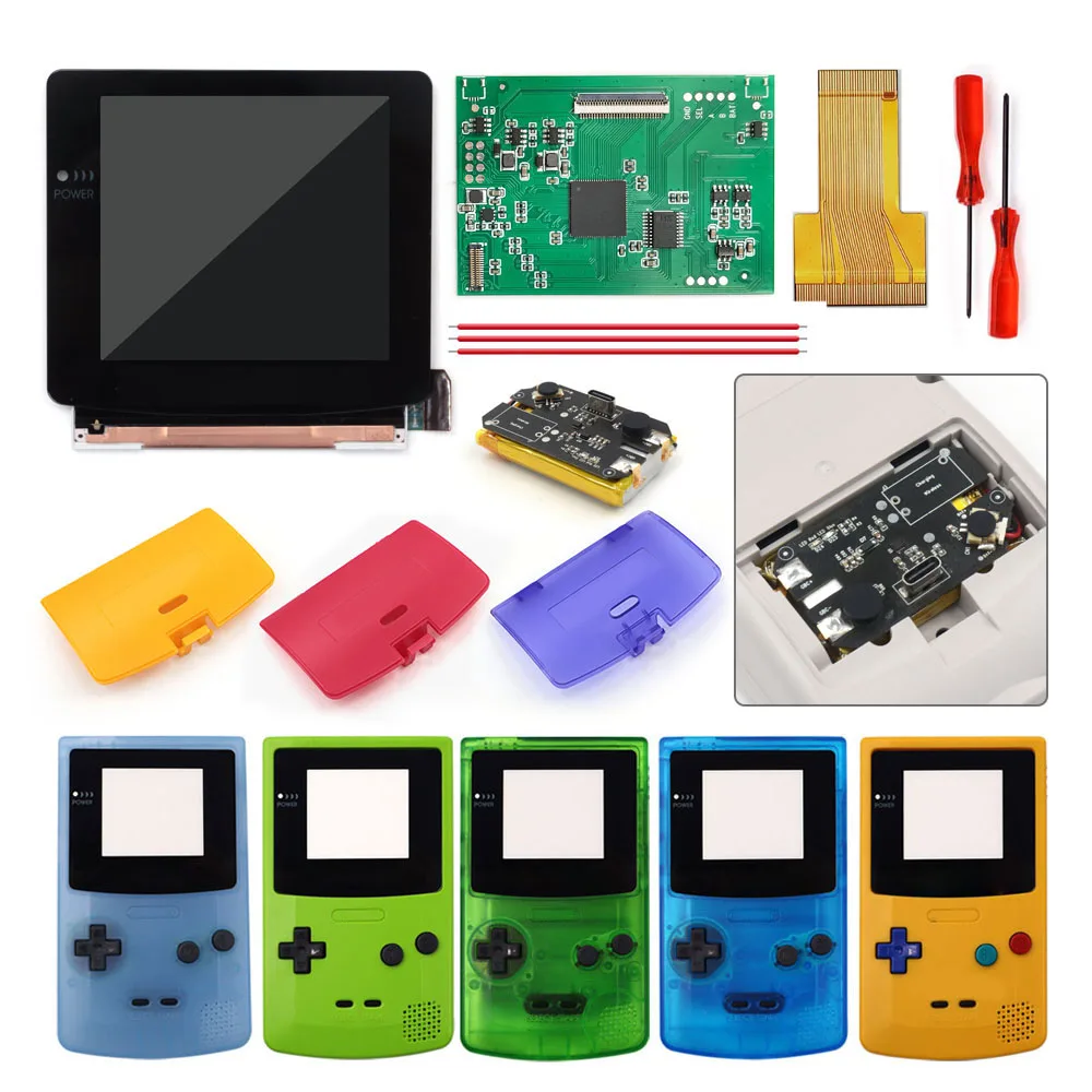 GBC IPS Q5 Laminated LCD Screen Kits Adjustable Desaturation OSD Menu W/Customized Shell Built-in 1500mAh Lithium Battery
GBC IPS Q5 Laminated LCD Screen Kits Adjustable Desaturation OSD Menu W/Customized Shell Built-in 1500mAh Lithium Battery