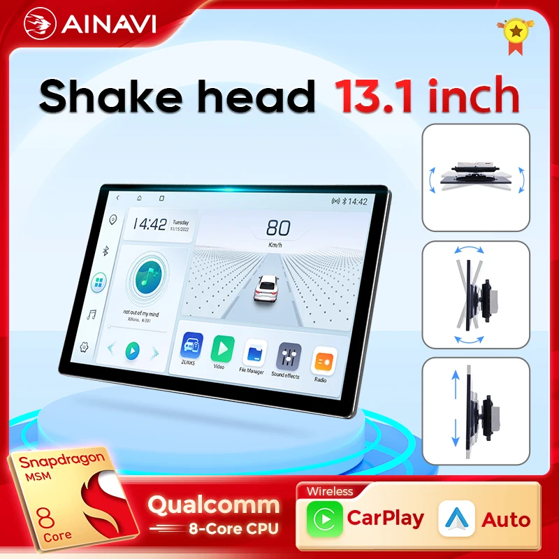 Ainavi Car Radio Android 13.1" Multimedia Player For VW Toyota Honda Mazda KIA Suzuki Ford Nissan Carplay Auto Car Stereo 2 Din
Ainavi Car Radio Android 13.1" Multimedia Player For VW Toyota Honda Mazda KIA Suzuki Ford Nissan Carplay Auto Car Stereo 2 Din