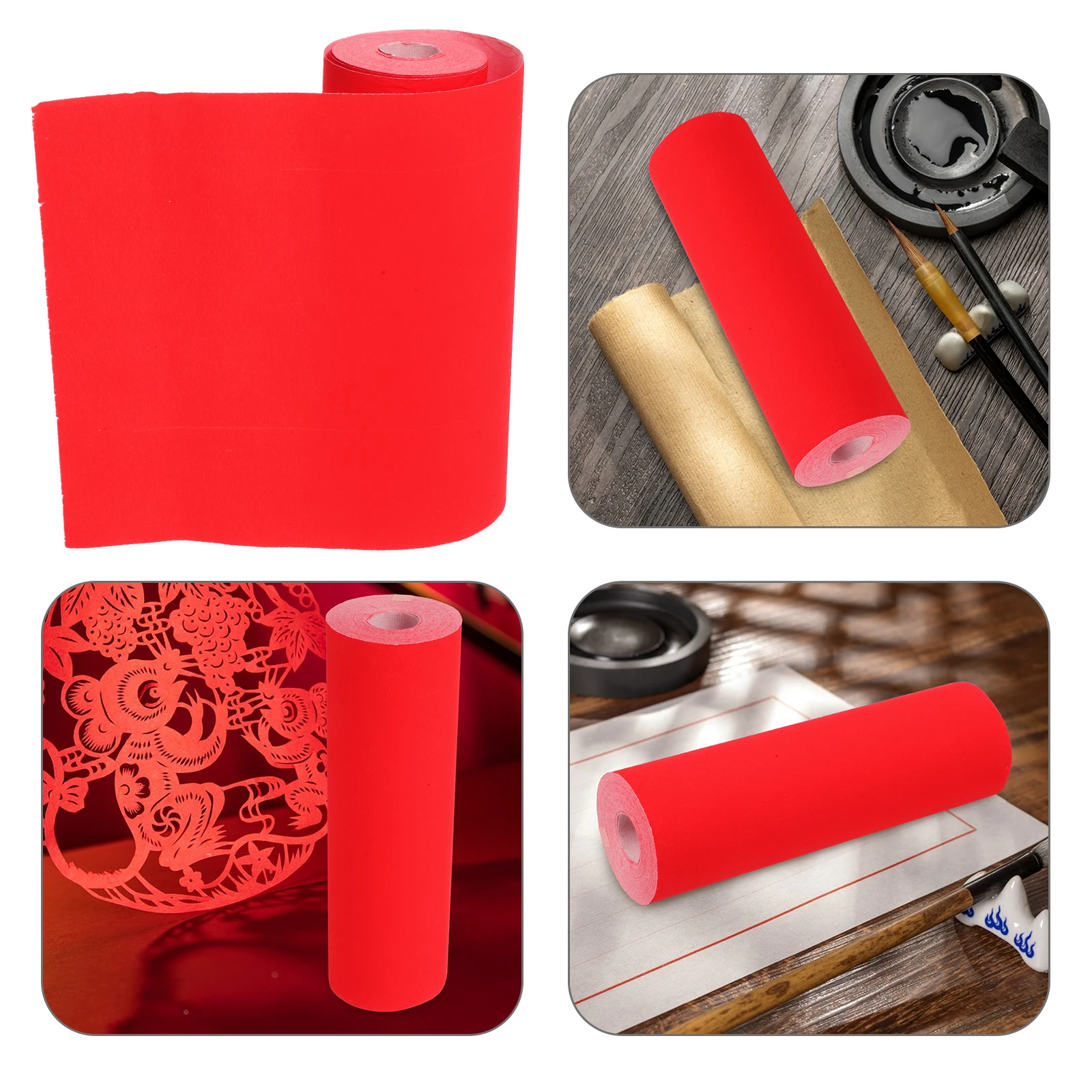 Red Xuan Paper Chinese Traditional Calligraphy Craft Wedding Flannel Semi-Processed Flexible Bright Long-Lasting Blank Fu
Red Xuan Paper Chinese Traditional Calligraphy Craft Wedding Flannel Semi-Processed Flexible Bright Long-Lasting Blank Fu