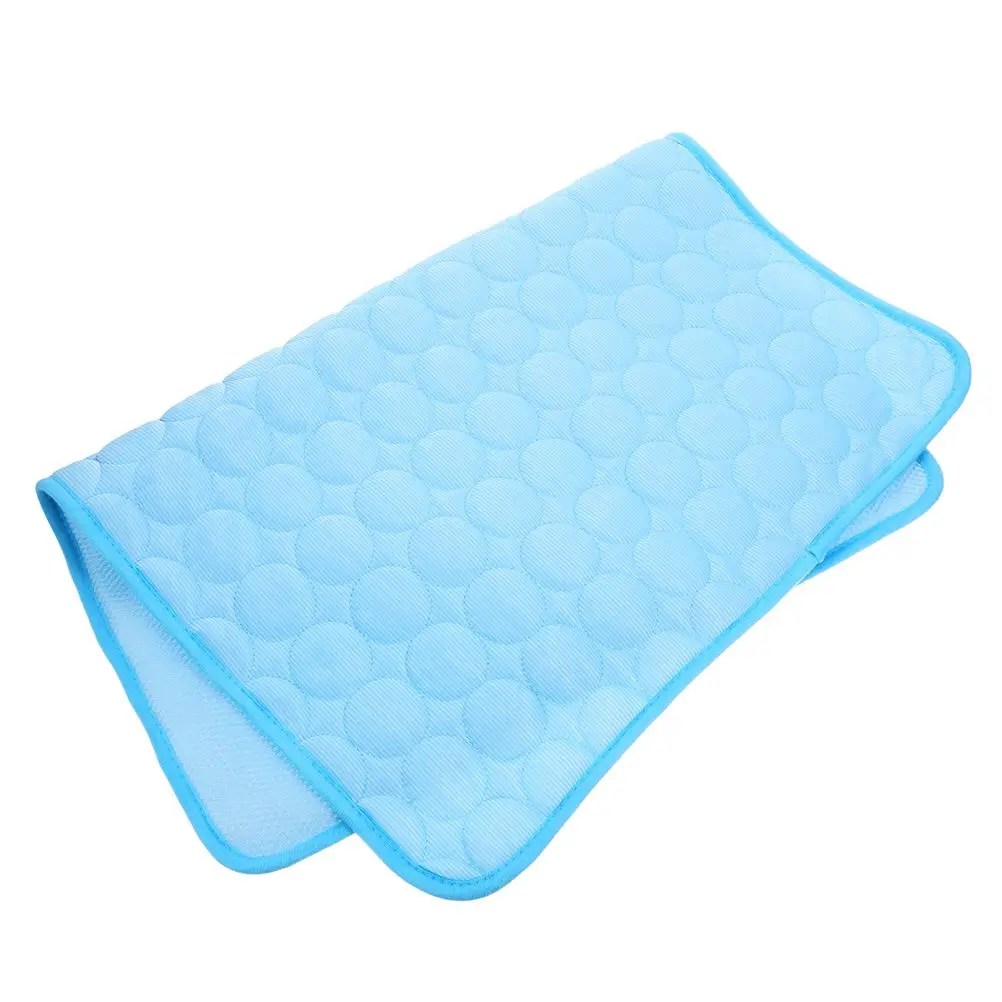 Dog Cooling Pad Sky-blue Small Bed Durable Breathable Pet Mat Home Use Summer Cooling Dog Bed Nest Mat Pet Supplies
Dog Cooling Pad Sky-blue Small Bed Durable Breathable Pet Mat Home Use Summer Cooling Dog Bed Nest Mat Pet Supplies