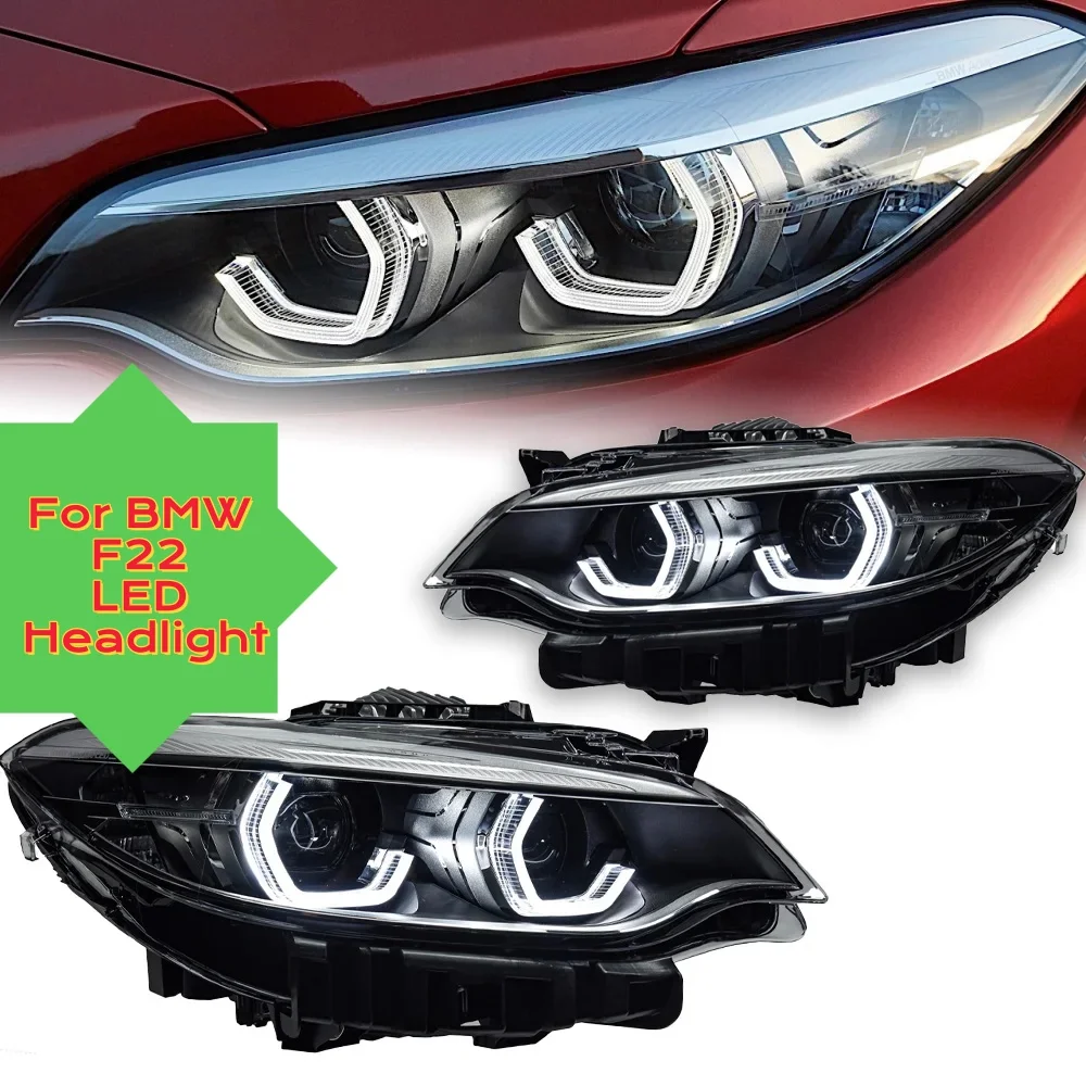For BMW F22 LED Headlight Projector Animation DRL F87 Head Lamp M2 F44 F47 Car Lights Animation Signal Automotive Accessory
For BMW F22 LED Headlight Projector Animation DRL F87 Head Lamp M2 F44 F47 Car Lights Animation Signal Automotive Accessory