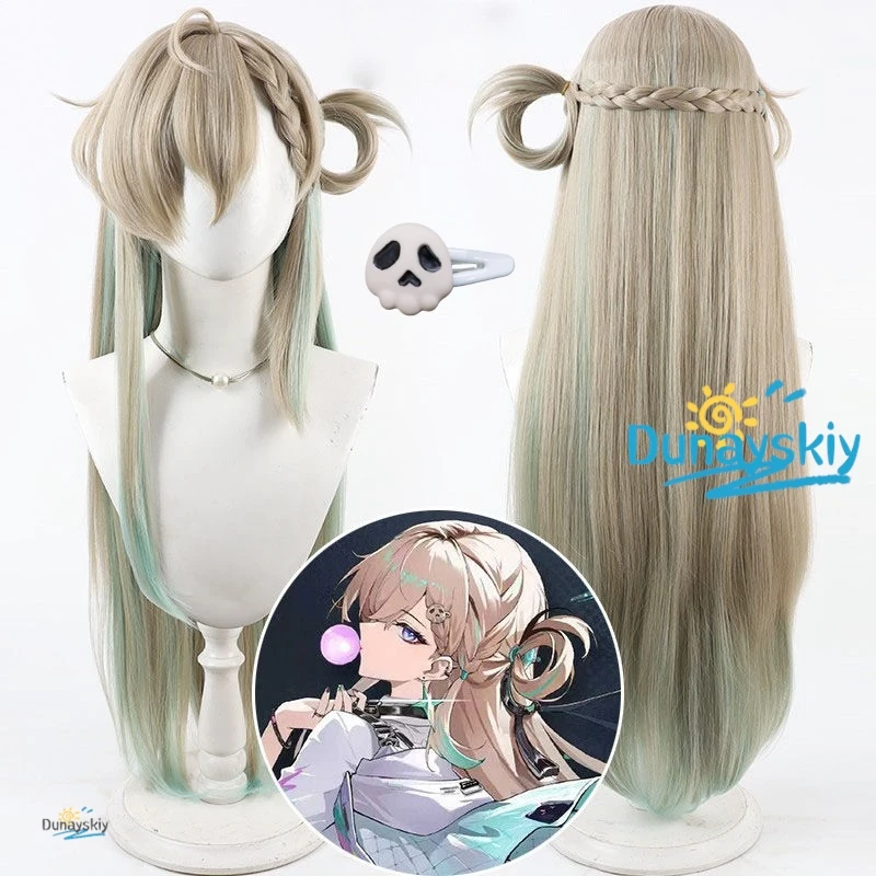 Lynae Wuthering Waves Cosplay Wig Long Blonde Green Braided Hair Free Wig Cap Heat Resistant For Women Girls Anime Props
Lynae Wuthering Waves Cosplay Wig Long Blonde Green Braided Hair Free Wig Cap Heat Resistant For Women Girls Anime Props