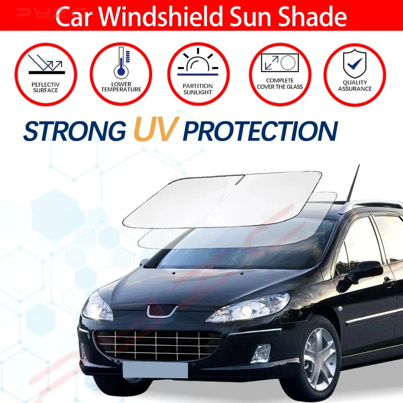 Windshield Sun Shade For Peugeot 407 Sunshade Sun Visor Protector Foldable Blocks UV Rays Keep Your Car Cooler
Windshield Sun Shade For Peugeot 407 Sunshade Sun Visor Protector Foldable Blocks UV Rays Keep Your Car Cooler