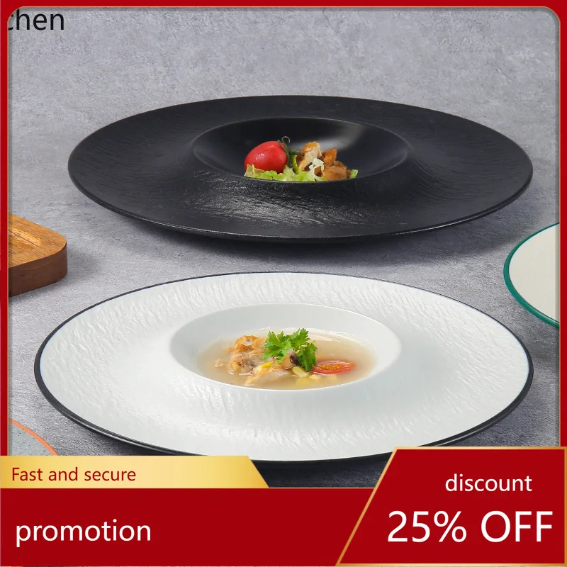 HXLimitation porcelain hotel restaurant dinner plate - western food plate - salad plate
HXLimitation porcelain hotel restaurant dinner plate - western food plate - salad plate