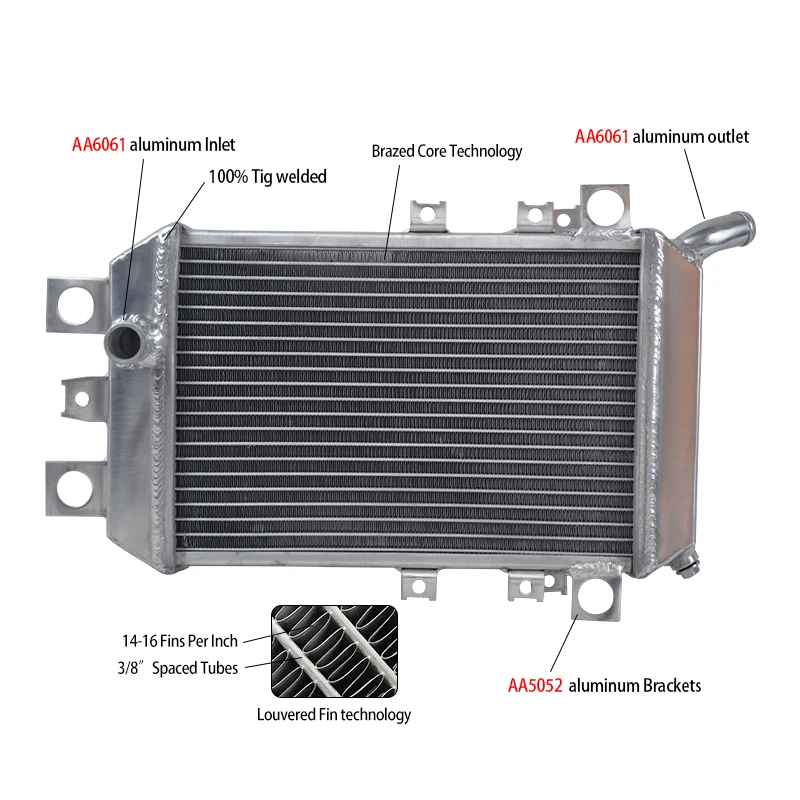 Aluminum Radiator Cooler Cooling Coolant For 1986-2006 Kawasaki Vulcan 750 VN750A VN 750 A 1986 1987 1988 1989 1990 1991 1992
Aluminum Radiator Cooler Cooling Coolant For 1986-2006 Kawasaki Vulcan 750 VN750A VN 750 A 1986 1987 1988 1989 1990 1991 1992
