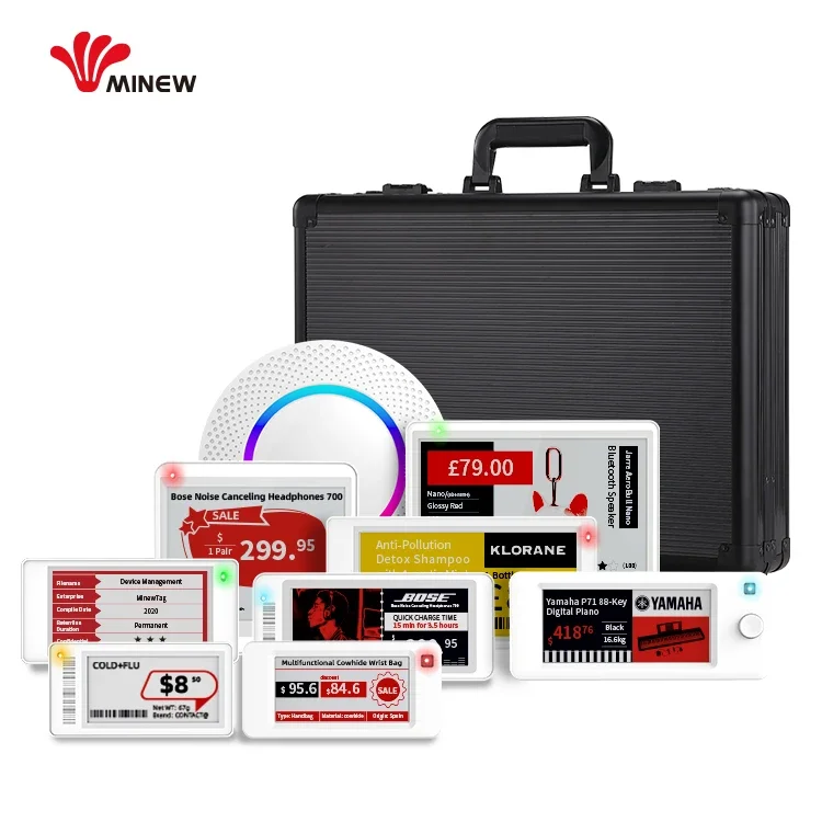 ESL demo kit digital pricetag wireless digital electronic shelf esl label electronic esl electronic shelf labels
ESL demo kit digital pricetag wireless digital electronic shelf esl label electronic esl electronic shelf labels