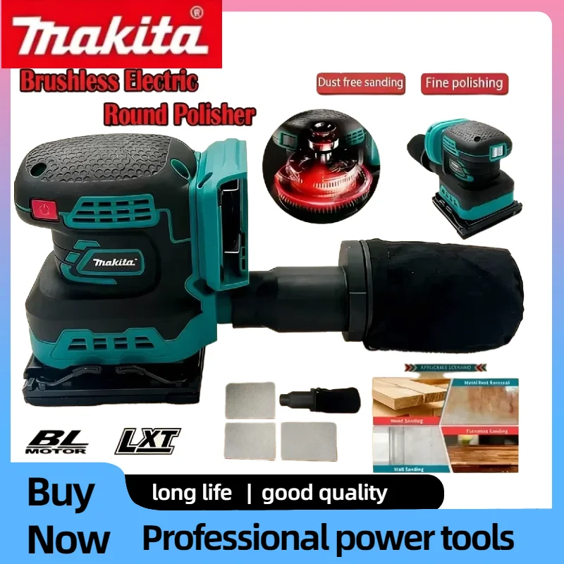 Makita Portable Cordless Random Orbit Sander Brushless Variable Speed Polishing Sanding Household & Industrial Power Tool
Makita Portable Cordless Random Orbit Sander Brushless Variable Speed Polishing Sanding Household & Industrial Power Tool