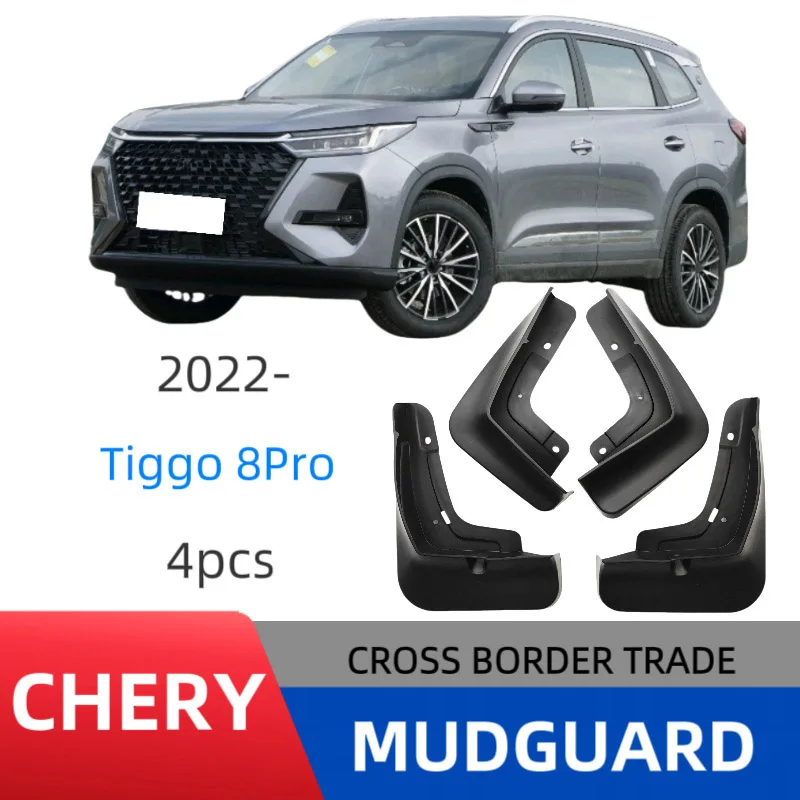 4PCS For Chery Tiggo 8Pro 2022 Car Mudguards Cover Front and Rear Parts Splash Proof Cars Mud Flaps Wheel Guards Accessories
4PCS For Chery Tiggo 8Pro 2022 Car Mudguards Cover Front and Rear Parts Splash Proof Cars Mud Flaps Wheel Guards Accessories