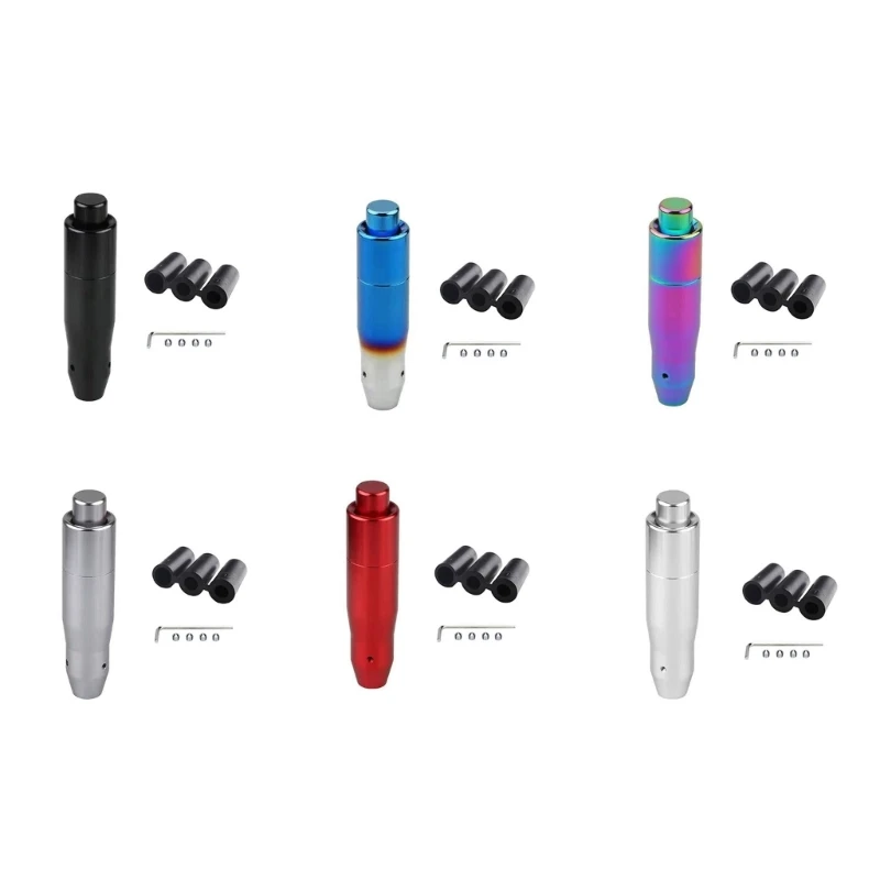 Auto Stylish Shifter Knob Gear Shifter Head with Adapter Fit for Manual Auto Transmission Vehicles Car Enthusiasts
Auto Stylish Shifter Knob Gear Shifter Head with Adapter Fit for Manual Auto Transmission Vehicles Car Enthusiasts