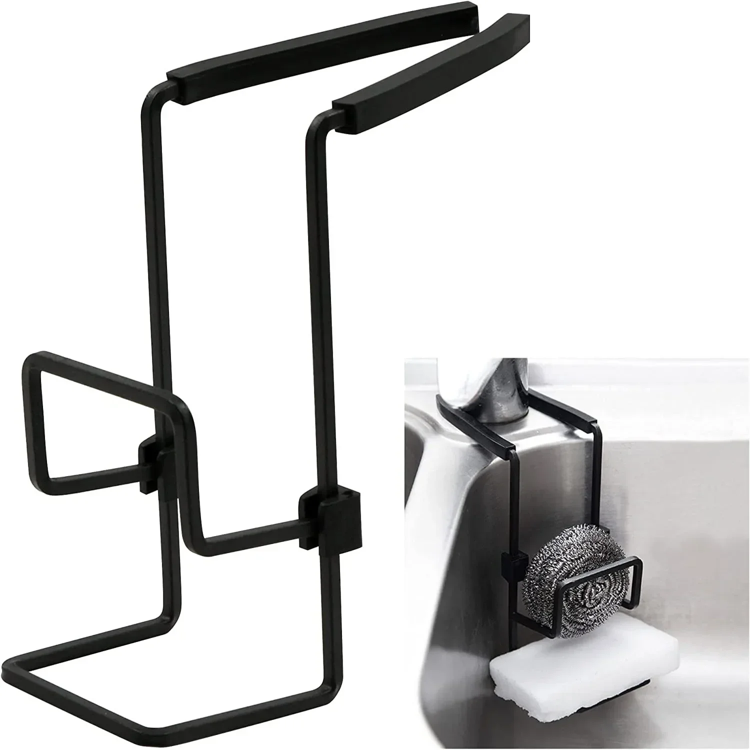 Iron Sink Drain Rack Sponge Storage Sink Faucet Hanging Sponge Holder Sink Soap Stand Rack Kitchen Bathroom Storage Organizer
Iron Sink Drain Rack Sponge Storage Sink Faucet Hanging Sponge Holder Sink Soap Stand Rack Kitchen Bathroom Storage Organizer