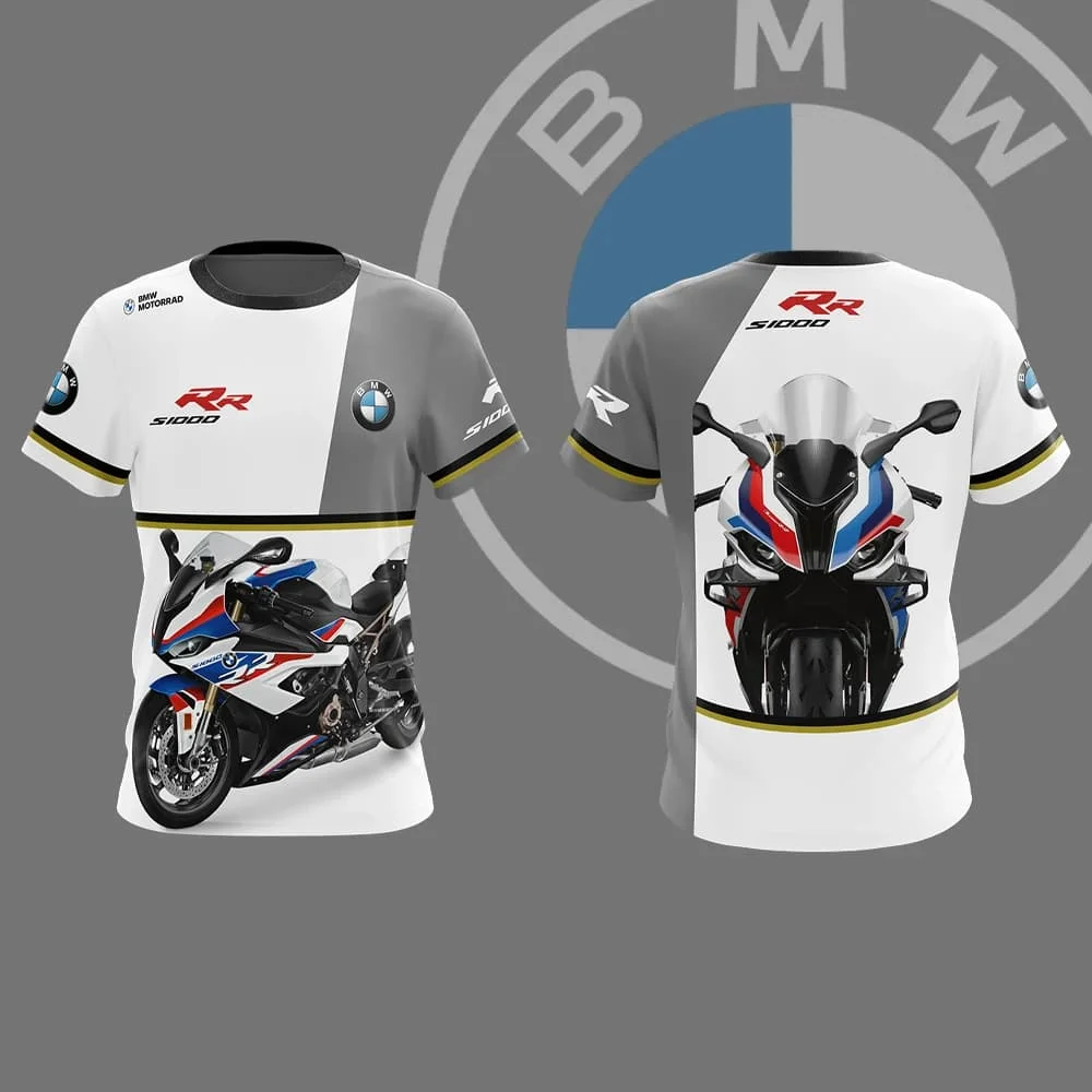 BMW MOTORRAD RRS1000 Outdoor Quick-Drying T-Shirt High Quality Sports Cycling Short Sleeve Loose Casual Premium T-Shirt Moto
BMW MOTORRAD RRS1000 Outdoor Quick-Drying T-Shirt High Quality Sports Cycling Short Sleeve Loose Casual Premium T-Shirt Moto