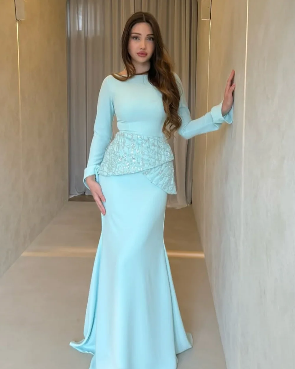 Customized Classic Fashion Jersey Sequined Beading Mermaid Scoop Neck Midi Dresses Bespoke Occasion Dresses Matching Formal Sexy 
Customized Classic Fashion Jersey Sequined Beading Mermaid Scoop Neck Midi Dresses Bespoke Occasion Dresses Matching Formal Sexy