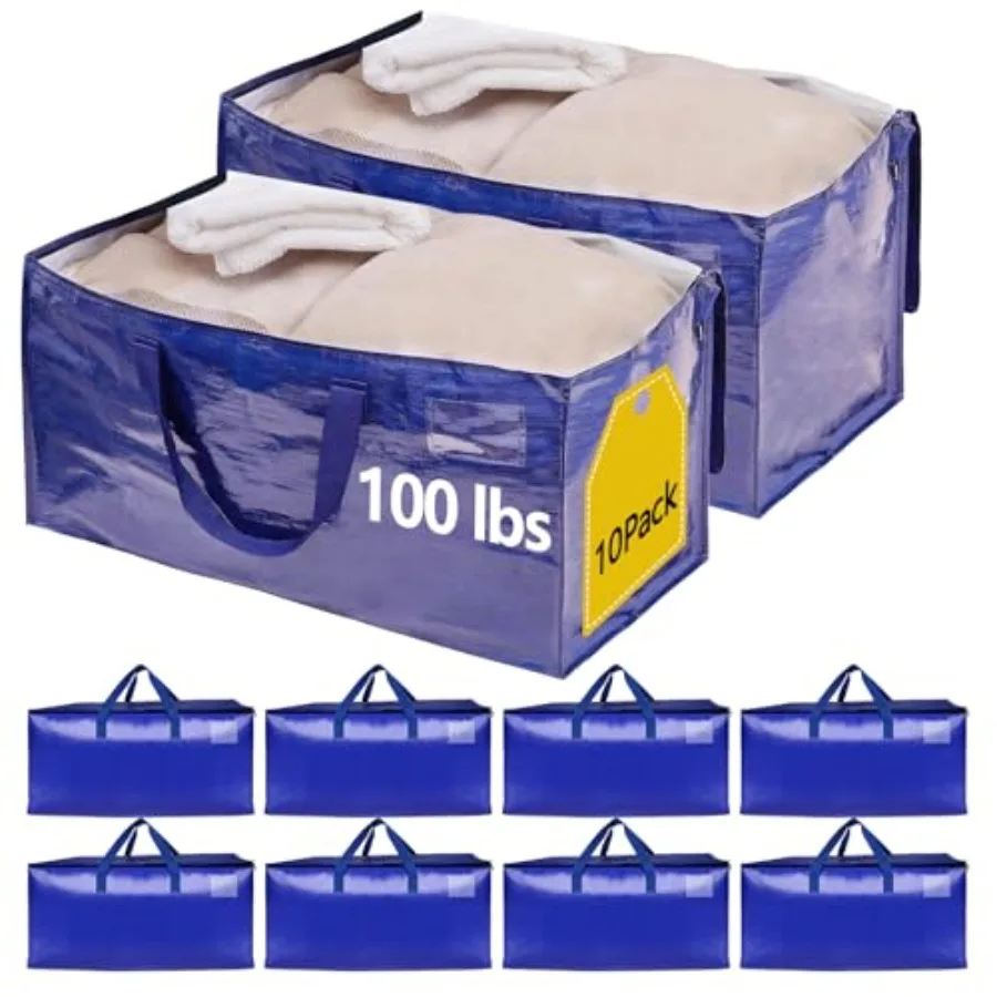 Waterproof Moving Bags with Strong Zippers and Reinforced Handles Real 0lb Capacity Extra Heavy Duty Large Storage Totes for in
Waterproof Moving Bags with Strong Zippers and Reinforced Handles Real 0lb Capacity Extra Heavy Duty Large Storage Totes for in