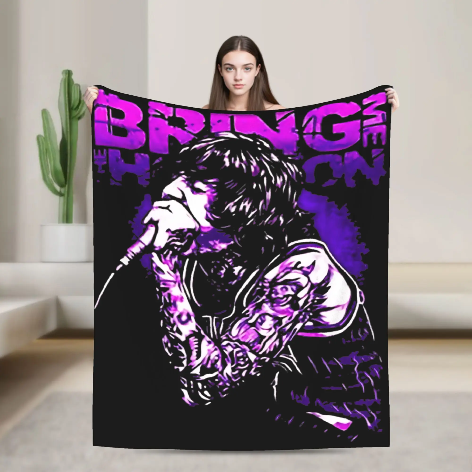 BMTH Bring Me The Horizon Blanket British Rock Band Travel Office Flannel Throw Blanket For Home Decor Warm Bedspread Gift
BMTH Bring Me The Horizon Blanket British Rock Band Travel Office Flannel Throw Blanket For Home Decor Warm Bedspread Gift
