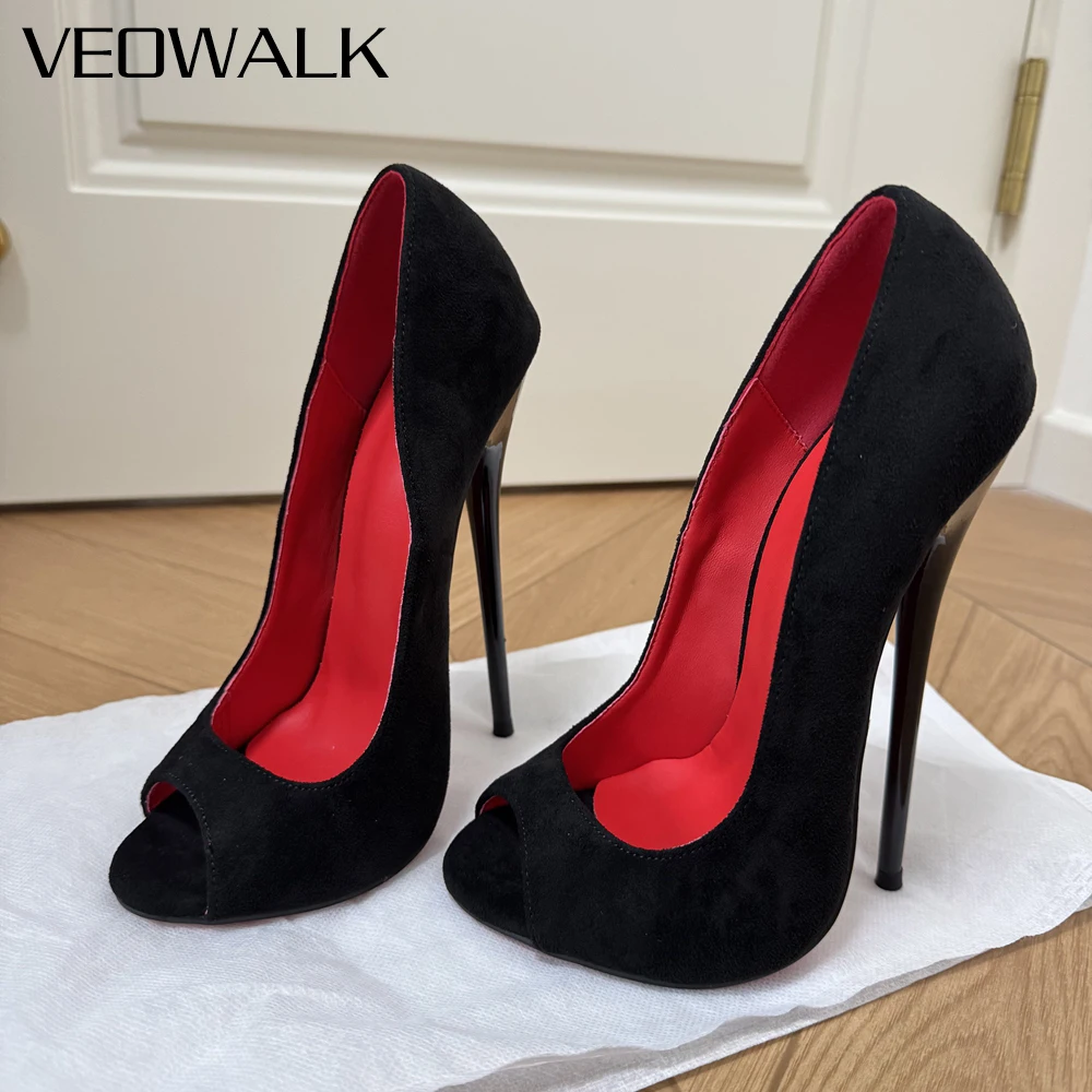 14/16cm Extreme Thin High Heels Peep Toe Stiletto Pumps Fetish Cross Dresser Men Nightclub Cosplay Cat Walk T-stage Women Shoes
14/16cm Extreme Thin High Heels Peep Toe Stiletto Pumps Fetish Cross Dresser Men Nightclub Cosplay Cat Walk T-stage Women Shoes