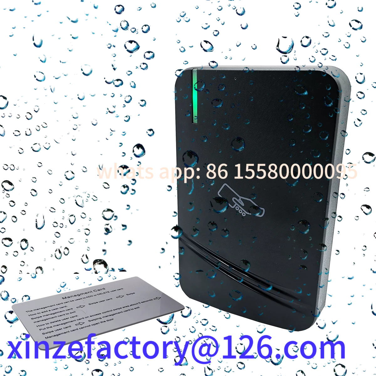Customizable IP65 Waterproof RFID EM 125khz IC 13.56mhz Proximity Card Outdoor Touch Keypad Controller Door Access Control Syste
Customizable IP65 Waterproof RFID EM 125khz IC 13.56mhz Proximity Card Outdoor Touch Keypad Controller Door Access Control Syste