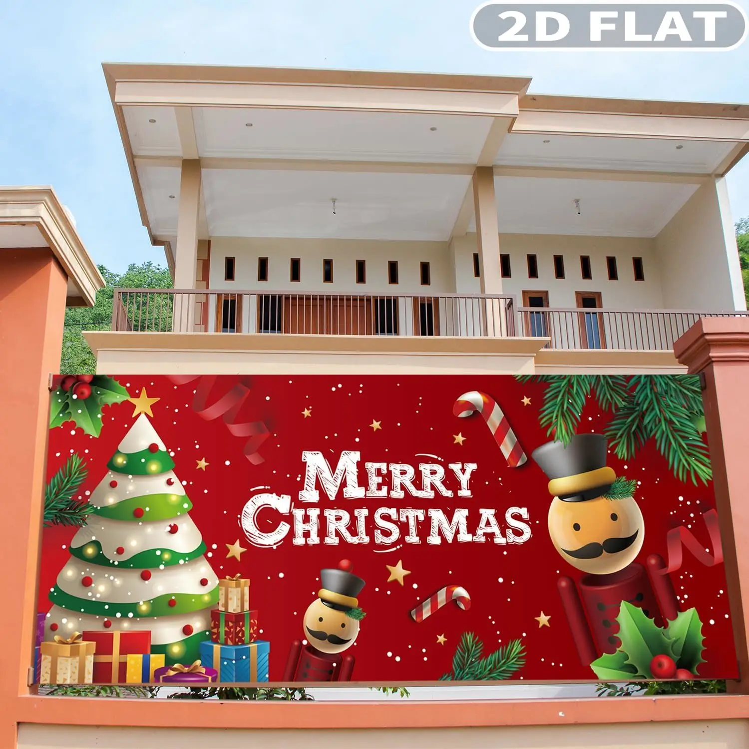 1pc Nutcracker Style Garage Door Banner, 180x400cm with 6 Grommets, Merry Christmas Decorations Door Covers Ideal for Garage,
1pc Nutcracker Style Garage Door Banner, 180x400cm with 6 Grommets, Merry Christmas Decorations Door Covers Ideal for Garage,