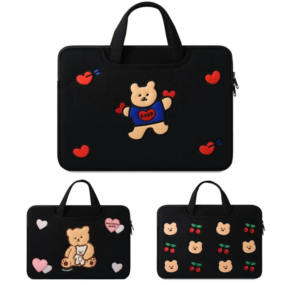 New Cartoon Laptop Sleeve Case Shockproof Embroider Computer Handbag Large Capacity Cute Notebook Bag
New Cartoon Laptop Sleeve Case Shockproof Embroider Computer Handbag Large Capacity Cute Notebook Bag