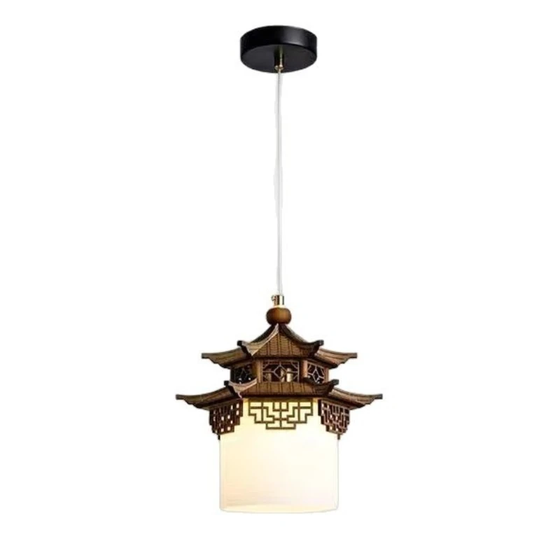 New Chinese retro style living room chandelier dining room bedroom tea room staircase long lamp
New Chinese retro style living room chandelier dining room bedroom tea room staircase long lamp