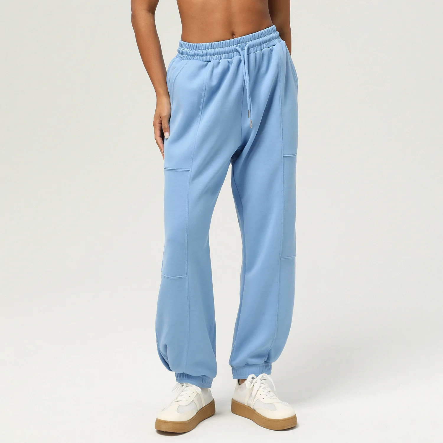 Mermaid Curve Autumn and Winter Sports Loose Leg Pants New Pocket Casual Sweat Pants Running Yoga Pants Outdoor Fitness Pants
Mermaid Curve Autumn and Winter Sports Loose Leg Pants New Pocket Casual Sweat Pants Running Yoga Pants Outdoor Fitness Pants