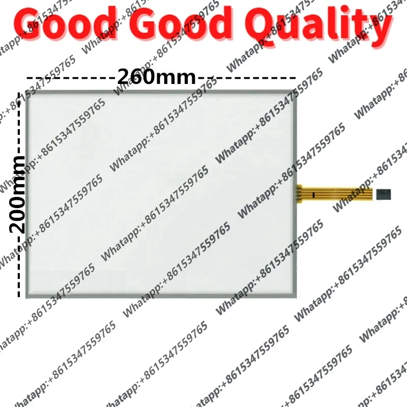 12.1" inch 4Wire 4:3 Industrial Resistive Touch Screen Glass Panel Digitizer 260*200mm For Machines Industrial Medical Equipment
12.1" inch 4Wire 4:3 Industrial Resistive Touch Screen Glass Panel Digitizer 260*200mm For Machines Industrial Medical Equipment