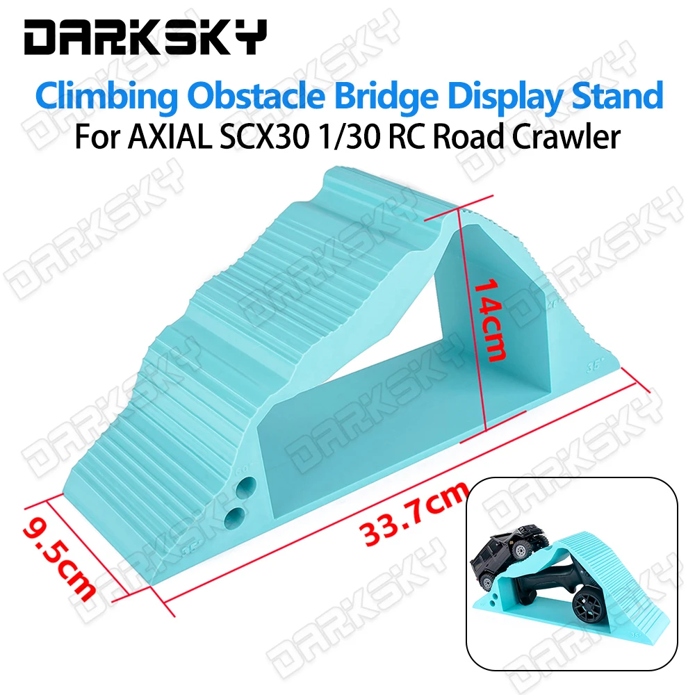 DARKSKY Display Stand Trapezoidal Bridge Climbing Obstacle Bridge For AXIAL SCX30 1/30 RC Model Car Crawler
DARKSKY Display Stand Trapezoidal Bridge Climbing Obstacle Bridge For AXIAL SCX30 1/30 RC Model Car Crawler