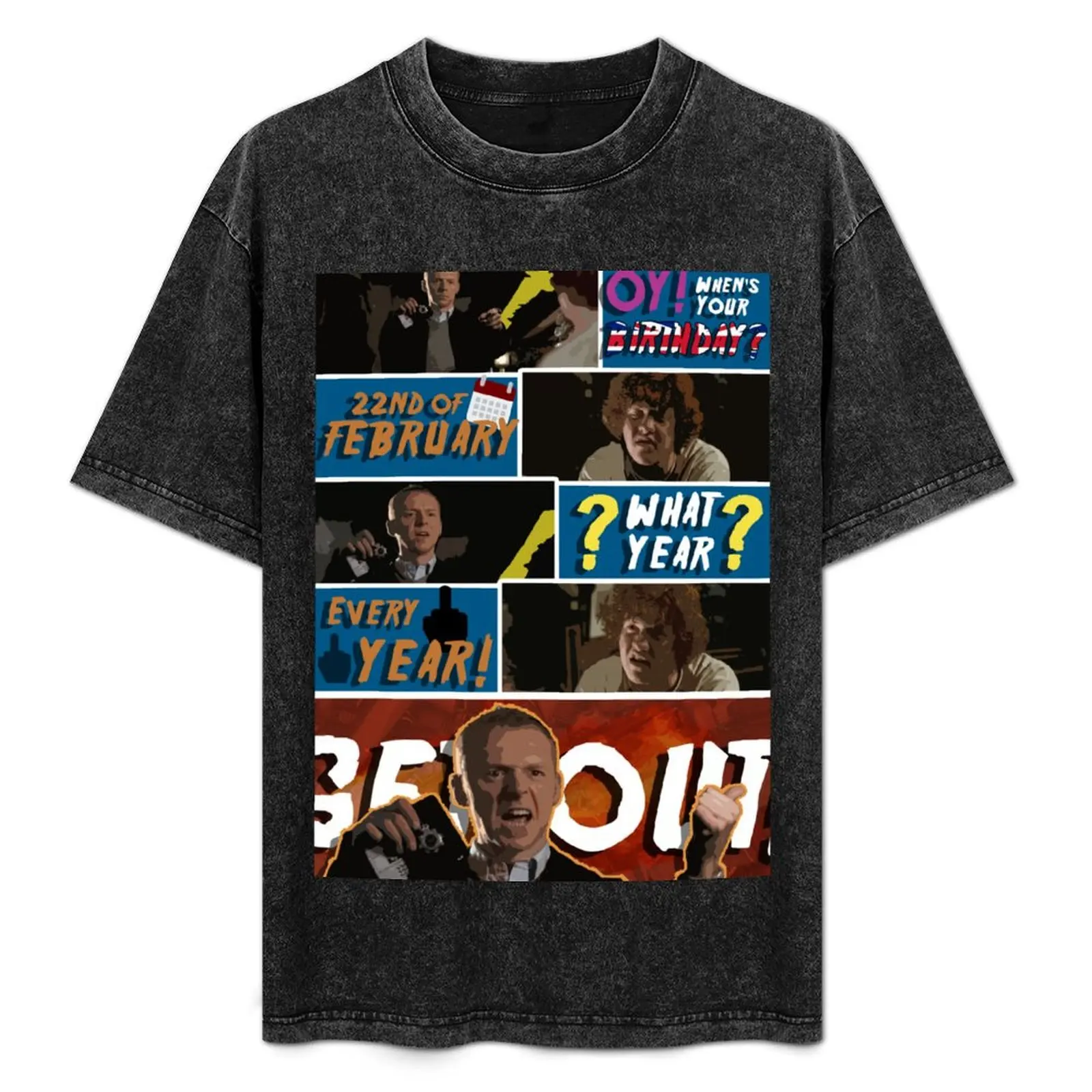 Hot Fuzz - Birthday Quizz T-Shirt Outdoor Work Short Sleeve Top
Hot Fuzz - Birthday Quizz T-Shirt Outdoor Work Short Sleeve Top