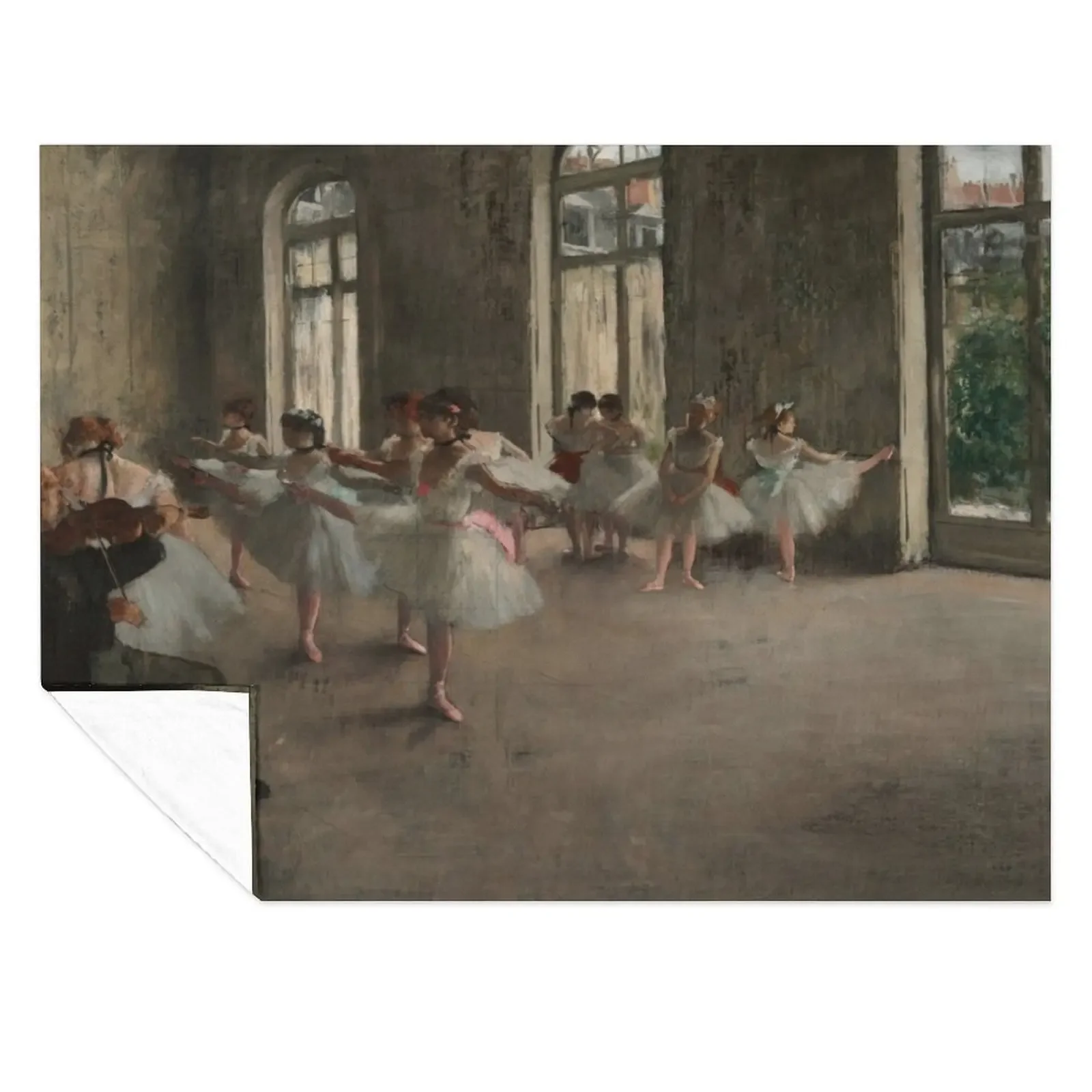 The Rehearsal by Edgar Degas Throw Blanket Multi-Purpose Retros Stuffeds christmas decoration Blankets 
The Rehearsal by Edgar Degas Throw Blanket Multi-Purpose Retros Stuffeds christmas decoration Blankets