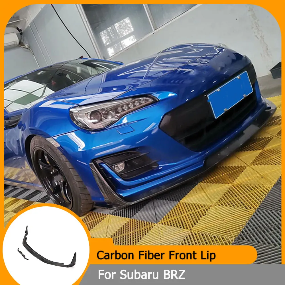 Real Carbon Fiber Car Front Bumper Lip Chin Spoiler for Subaru BRZ Coupe 2017-2021 Front Lip Spoiler Splitters Apron
Real Carbon Fiber Car Front Bumper Lip Chin Spoiler for Subaru BRZ Coupe 2017-2021 Front Lip Spoiler Splitters Apron