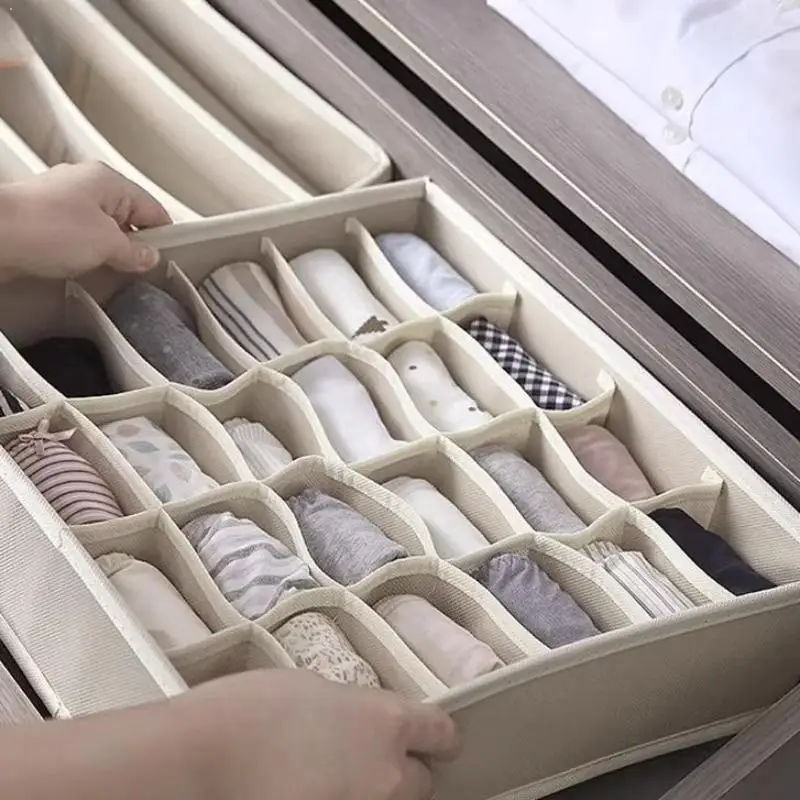 Underwear Socks Organizer Bra Pants Scarf Tie Storage Box Wardrobe Drawer Organizers Foldable Case For Underwear Organizer
Underwear Socks Organizer Bra Pants Scarf Tie Storage Box Wardrobe Drawer Organizers Foldable Case For Underwear Organizer