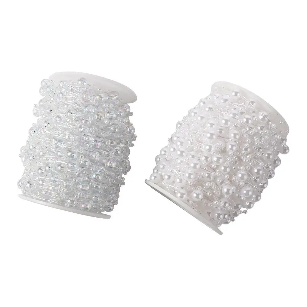 Irregular Fishing Line Pearls Multipurpose Artificial Pearl Pearls String 30M Beads Chain Wedding Party Decoration
Irregular Fishing Line Pearls Multipurpose Artificial Pearl Pearls String 30M Beads Chain Wedding Party Decoration