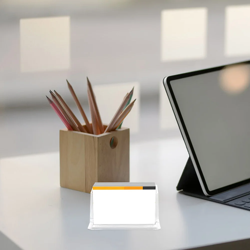 2 Pcs Acrylic Business Card Holder Transparent Display Rack Brochure Stand Desk ganizer Office Supplies Storage Frame
2 Pcs Acrylic Business Card Holder Transparent Display Rack Brochure Stand Desk ganizer Office Supplies Storage Frame
