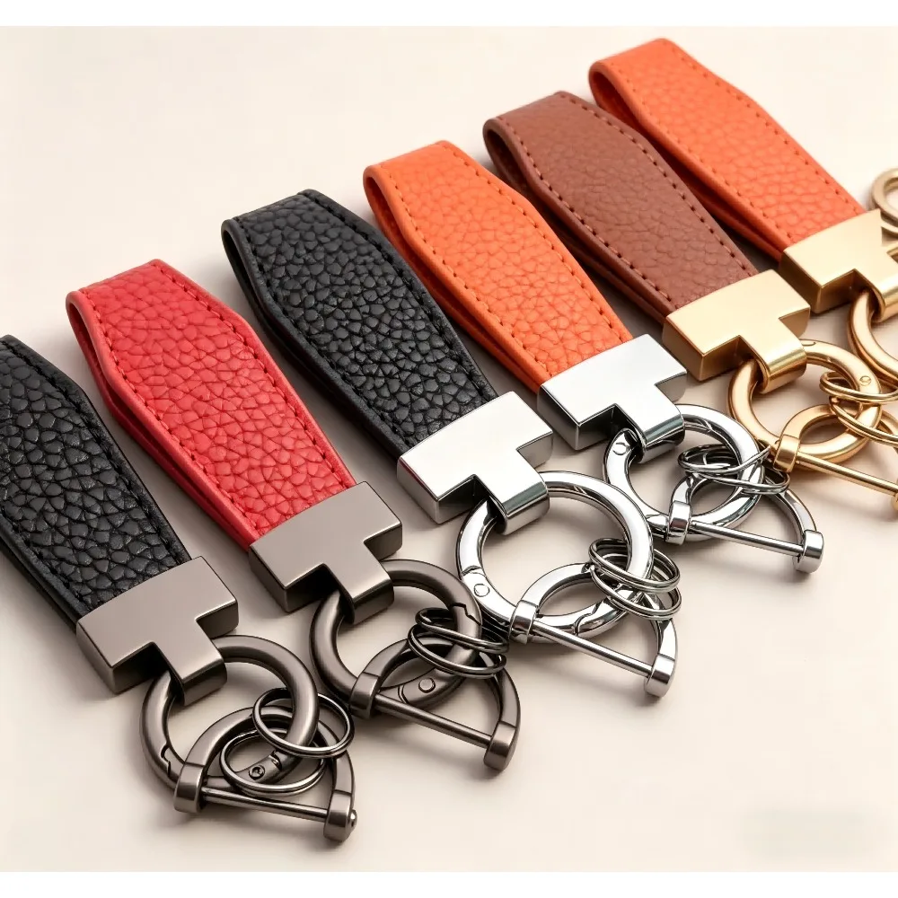 New T Shaped Car Metal Luxury Fashion Leather Car Keychain Exquisite Bag Pendant Creative Custom Keyring Accessories Men Gifts
New T Shaped Car Metal Luxury Fashion Leather Car Keychain Exquisite Bag Pendant Creative Custom Keyring Accessories Men Gifts