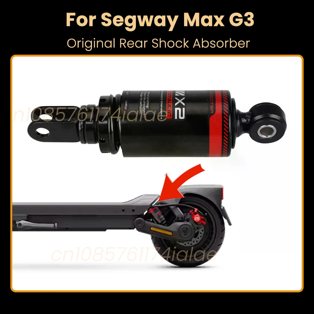 Оригинальный задний амортизатор MaxG3 для электрического скутера Segway MAX G3, алюминиевый сплав, пружинные демпфирующие детали оборудования
Оригинальный задний амортизатор MaxG3 для электрического скутера Segway MAX G3, алюминиевый сплав, пружинные демпфирующие детали оборудования