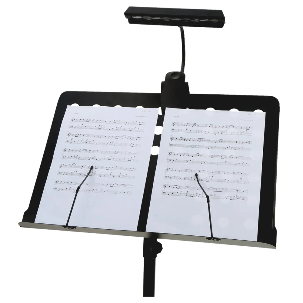 【RECOMENDAR】9 Leds LED Reading Lamp Reading Light Desk Clip Lamp For Piano Music Score Stand Black
【RECOMENDAR】9 Leds LED Reading Lamp Reading Light Desk Clip Lamp For Piano Music Score Stand Black