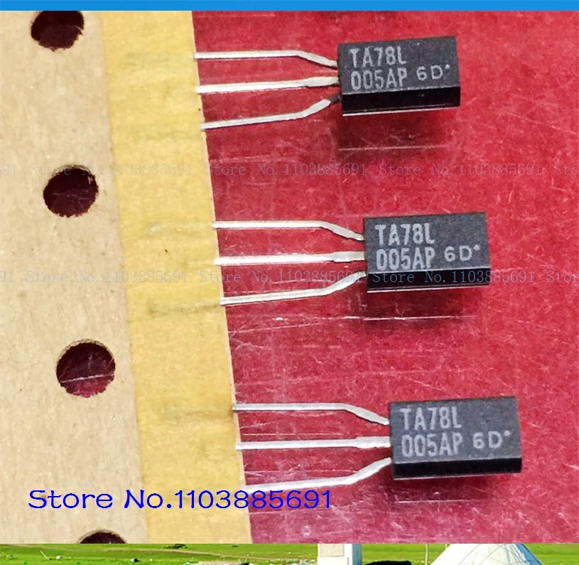 TA78L005AP TA78L-005AP 7805 TO-92L
TA78L005AP TA78L-005AP 7805 TO-92L