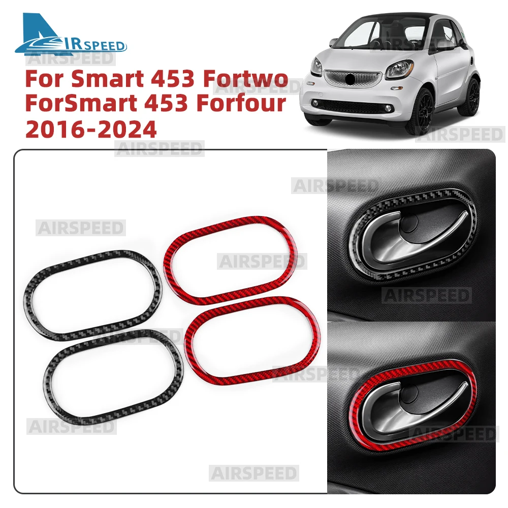 Настоящие мягкие наклейки из углеродного волокна для Mercedes Benz Smart 453 Fortwo/Forfour 2016 2017 2018 2019 2020-2024, рамка дверной ручки автомобиля
Настоящие мягкие наклейки из углеродного волокна для Mercedes Benz Smart 453 Fortwo/Forfour 2016 2017 2018 2019 2020-2024, рамка дверной ручки автомобиля