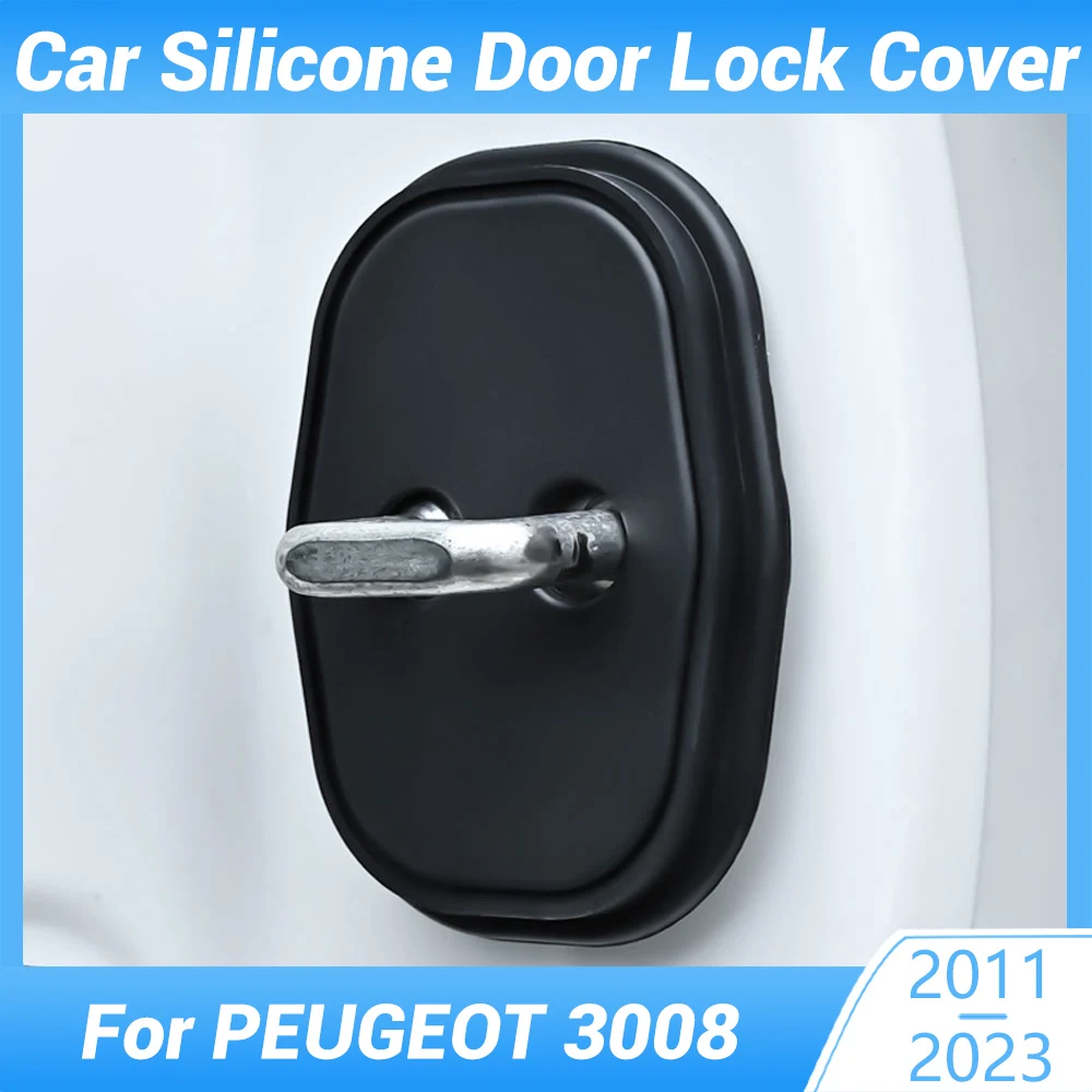Car Door Mute Damping Cushion Silicone Door Lock Buckle Door Anti-collision Protective Cover For PEUGEOT 3008 2011-2023
Car Door Mute Damping Cushion Silicone Door Lock Buckle Door Anti-collision Protective Cover For PEUGEOT 3008 2011-2023