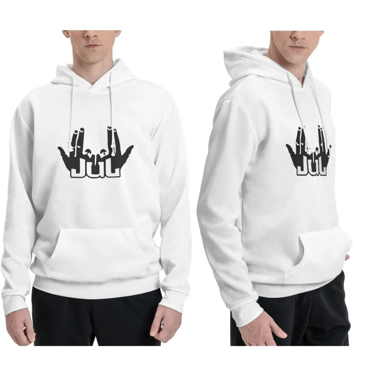 Толстовки с капюшоном Jul Sign 2, мужские и женские повседневные пуловеры, толстовка в стиле хип-хоп, одежда с длинными рукавами, осень-зима
Толстовки с капюшоном Jul Sign 2, мужские и женские повседневные пуловеры, толстовка в стиле хип-хоп, одежда с длинными рукавами, осень-зима