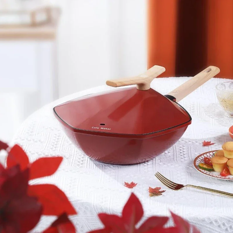 Maple Leaf Hexagon Pan: Scratch-Proof Frying Pan, Wear-Resistant Cookware, Non-Stick Pan, Efficient Cooking Tool
Maple Leaf Hexagon Pan: Scratch-Proof Frying Pan, Wear-Resistant Cookware, Non-Stick Pan, Efficient Cooking Tool